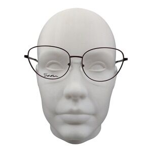 Seen SNOF5007 VV00 Purple Metal Cat Eye Eyeglasses Frame 54-16-140
